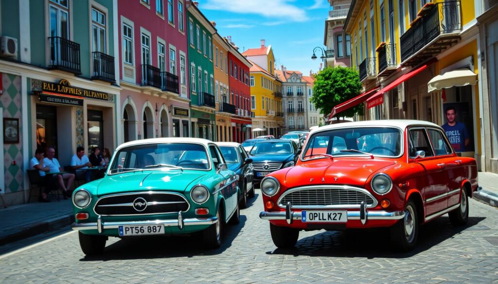 carros portugueses na cultura portuguesa