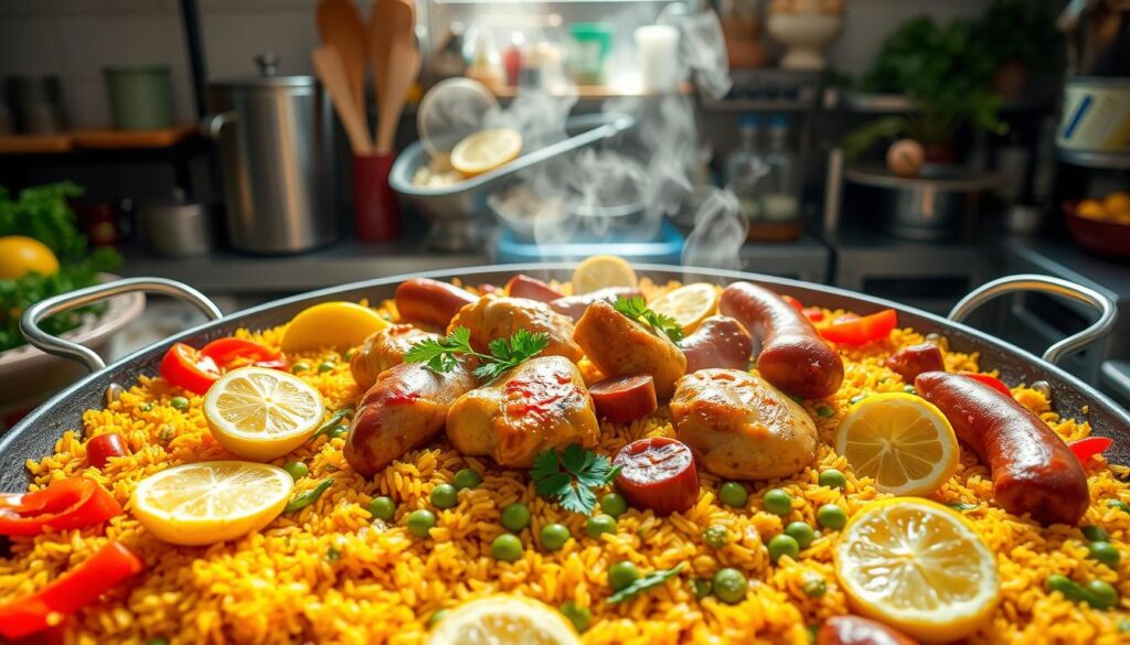 como fazer arroz à valenciana