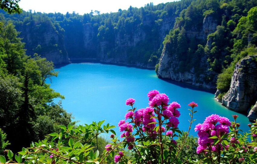 lagoa azul em sintra