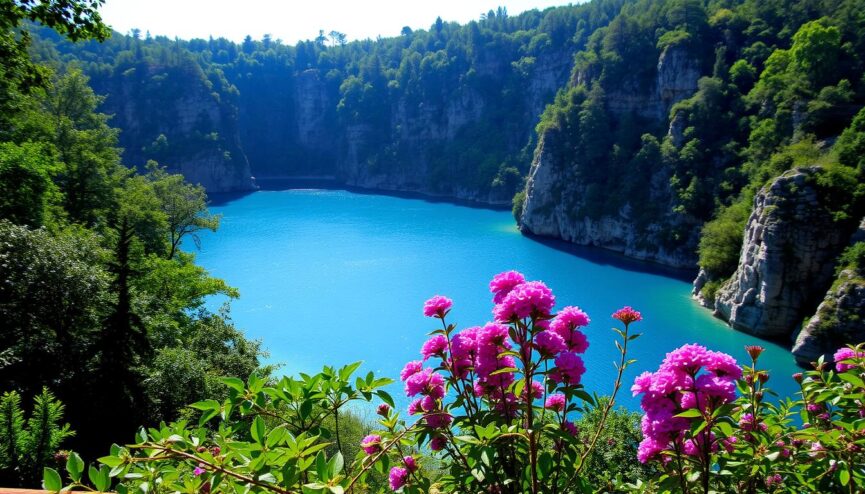 lagoa azul em sintra