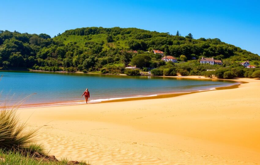 praia da lagoa de óbidos