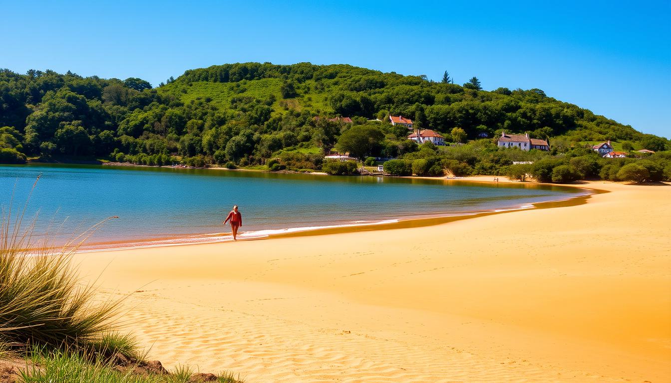 praia da lagoa de óbidos