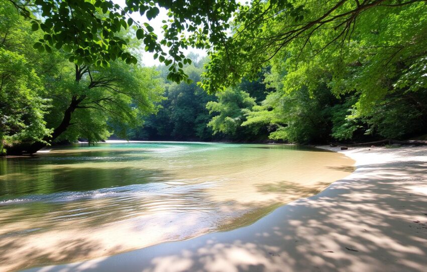 praia fluvial do poço da corga