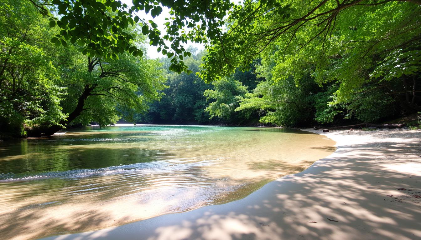 praia fluvial do poço da corga