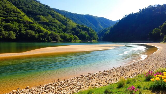 praia fluvial norte portugal